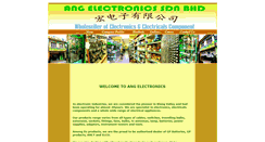 Desktop Screenshot of angelectronics.net